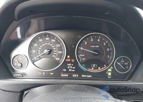 2013 BMW 328I xDrive z USA, uszkodzony, nr VIN WBA3B5G54DNS05851